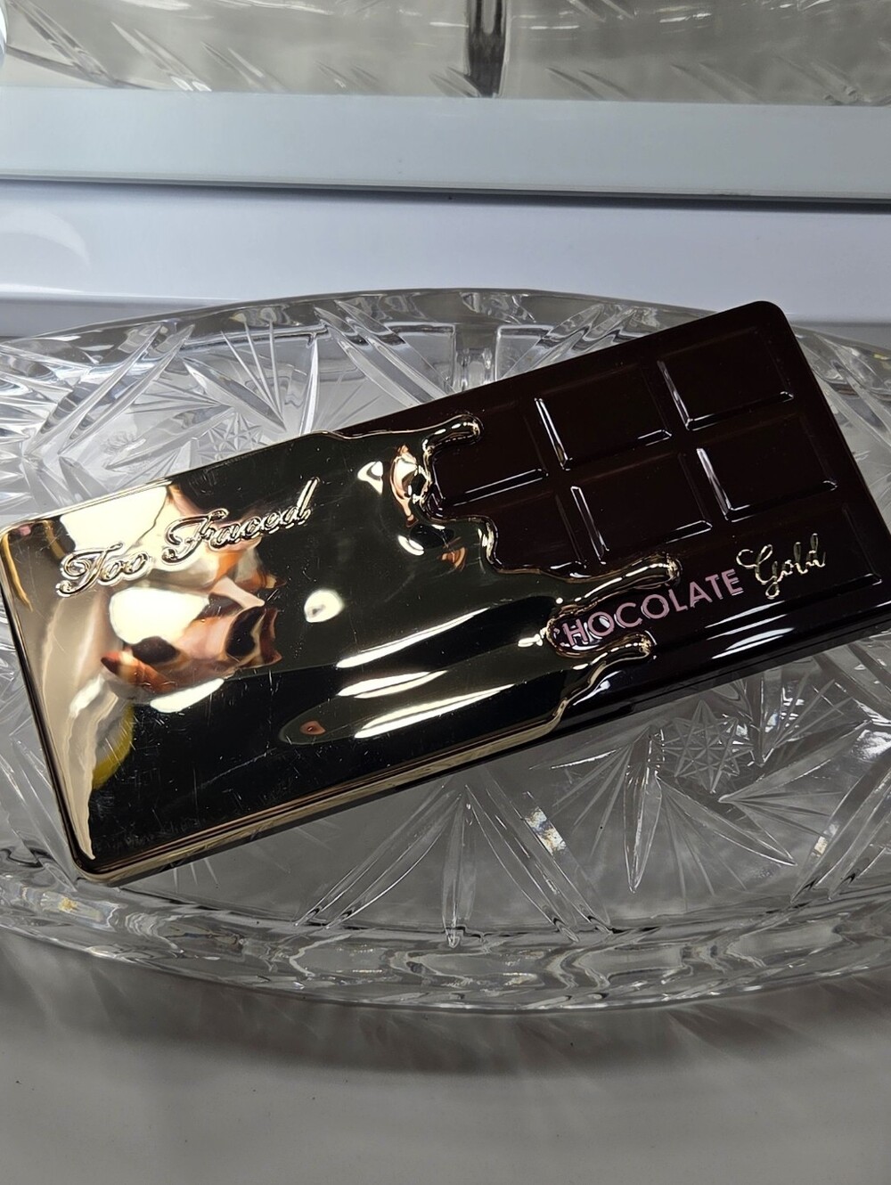 Too Faced Chocolate Gold Eyeshadow Palette NEW UNUSED Discontinued